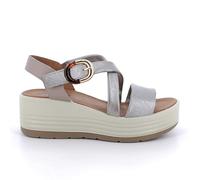 IGI&Co 1164711 Sandali Donna Zeppa con Plantare in Pelle Grigio 38