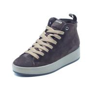 IGI&Co 2166511 Scam Super T.Moro Sneakers per Donna in camoscio con Lampo e Lacci