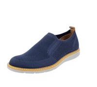 Igi & Co Carter - Slip On Leggera In Mesh Blu - Taglia 42 [26.5cm] Scarpe Uomo