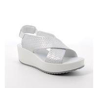 Igi&Co D.Candy, Sandali con Zeppa Donna, Argento, 37 EU