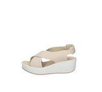 Igi&Co D.Candy, Sandali con Zeppa Donna, Panna, 38 EU