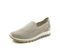 Igi&Co D.Ellen, Mocassino Donna, Crema-Platino, 41 EU