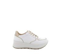 Igi&Co D.KOLA, Scarpe con Lacci Donna, Bianco-Oro, 38 EU