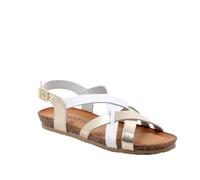 Igi&Co D.Posy, Sandali Donna, Bianco-PLATINO, 39 EU