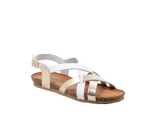 Igi&Co D.Posy, Sandali Donna, Bianco-PLATINO, 39 EU