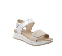 Igi&Co D.Sindy, Sandali con Zeppa Donna, Panna-Argento, 38 EU