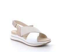 Igi&Co D.SINDY, Sandali con Zeppa Donna, Panna-Bianco, 38 EU