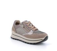 Igi&Co Donna Anika, Scarpe con Lacci, Fango-Taupe Laminato, 38 EU