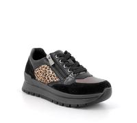 Igi&Co Donna Anika, Scarpe con Lacci, Nero-Marrone, 40 EU