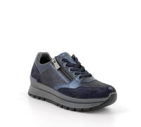Igi&Co Donna Anika, Scarpe con Lacci, Oceano-Blu Laminato, 37 EU