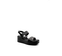 Igi&Co Donna ENGY, Sandali con Zeppa, Nero/Fume', 37 EU