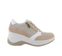 IGI&Co Donna Scarpe 7654122 Sneakers con Lacci e Cerniera Beige 40