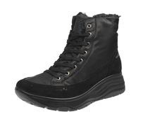 Igi & Co Kim - Stivaletti Stringati In Suede E Goretex Nero - Donna Scarpe