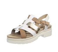 Igi&Co D.SABY, Sandali con Tacco Donna, Bianco-Beige, 38 EU