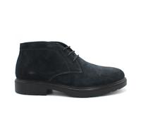 Igi & co scarpe da uomo polacchine blu stivaletti in camoscio casual invernali