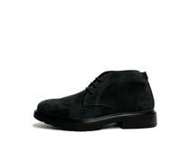 IGI&CO SCARPE UOMO STIVALETTI POLACCHINE COMFORT 8600122 BLU NOTTE CAMOSCIO