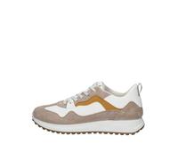 IGI&CO Sneakers 5635711 Chiusura con Laccio Sottopiede in Pelle e Il Fondo in Gomma. Beige