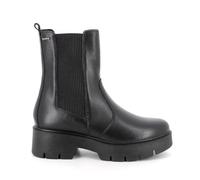 IGI&Co Stivaletti Chelsea da Donna in Pelle Nera, Suola Chunky Platform, Elastico Laterale, Cerniera, invernale, 8665600 (Nero, Nor, Sistema Taglie Calzature EU, Adulto, Numero, Media, 38)