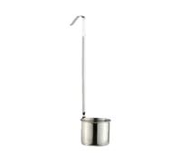 Igienico 304 Acciaio Inox Vino Mestolo Cucchiaio per All'aperto Amante Bevande Merlo acquaiolo multiuso Forniture Supporto per bevande Resistente alla corrosione Hip Dipper