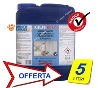 IGIENIPLUS → Igienizzante Sanificante Alcolico per SUPERFICIE e TESSUTI → HACCP