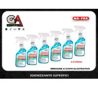 Igienizzante spray disinfettante superfici Soluzione idroalcolica al 65% 6 pezzi