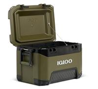 IGLOO Frigorifero BMX 25 Verde, Scatola Termica Robusta 49 L, Scatola Isotermica per Campeggio, Tempo Libero e Lavoro