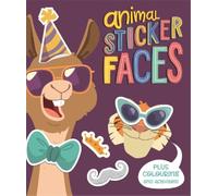 Igloo Books Animal Sticker Faces (Tascabile) Create 25 fun faces