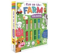 Igloo Books Fun on the Farm Colouring (Tascabile) Book and Felt Tip Pens