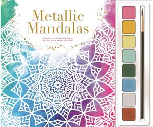 Igloo Books Metallic Mandalas (Copertina rigida) Mind Spa Watercolours