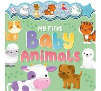 Igloo Books My First Baby Animals (Libro di cartone) Sparkly Button Sound Book