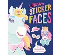 Igloo Books Unicorn Sticker Faces (Tascabile) Create 25 fun faces