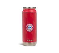 IGLOO borsa per il pranzo quadrata - FC Bayern München - articolo ufficiale del tifoso - borsa termica rossa con il logo del club - borsa per il pranzo isolata con tracolla