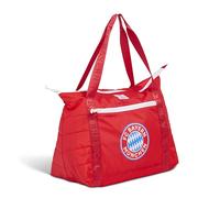 IGLOO Borsa Spesa Pieghevole 14L FC Bayern Monaco - shopper riutilizzabile rossa con logo ufficiale - articolo fan licenziato, leggera, compatta, resistente per shopping & viaggio