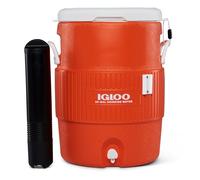 IGLOO Contenitore Bevande 10 Galloni 37L - Dispenser Isolato con Rubinetto - Tanica Acqua Robusta per Cantiere, Sport e Outdoor con Maniglie