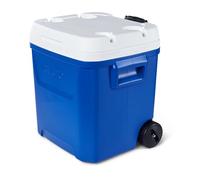 IGLOO Laguna 60 Ghiacciaia 56L - Grande Frigo Passivo con Ruote e Maniglia Telescopica - Box Termica Robusta per Campeggio, Spiaggia & Tempo Libero, Ideale per Bevande e Cibo