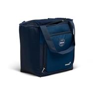 Igloo Latitude 16-Can Tote Cooler - Dispositivo di raffreddamento portatile, isolamento MaxCold, fodera antimicrobica, tasca frontale con cerniera, blu scuro