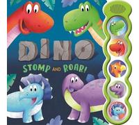 Igloobooks Dino Stomp and Roar (Libro di cartone)