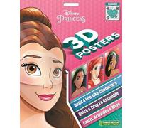 Igloobooks Disney Princess 3D Posters (Tascabile)