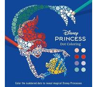 Igloobooks Disney Princess: Dot Coloring (Tascabile)