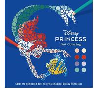 Igloobooks Disney Princess: Dot Coloring (Tascabile)