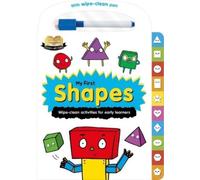 Igloobooks Help with Homework: My First Shapes-Wipe-Clean Act (Libro di cartone)