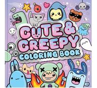 Igloobooks Igloobooks Cute & Creepy Coloring Book (Tascabile)