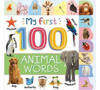 Igloobooks My First 100 Animal Words (Libro di cartone)