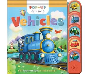 Igloobooks Pop-Up Sounds Vehicles (Libro di cartone)