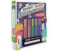 Igloobooks Robots, Racers, Dinosaurs Coloring Set (Mixed Media Product)