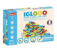 Iglooo 100 pezzi - JEUJURA - Gioco di abilità e logica con dischi e tappetini, regole del gioco incluse