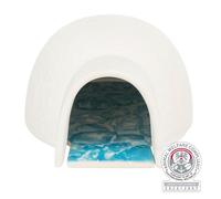 Iglu con piastra refrigerante 13 × 9 × 15 cm bianco