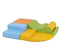 IGLU Soft Play 6 XL Blocchi per Bambini in Schiuma Set da Gioco per attività Blocchi di Costruzione (Multicolore)