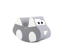 IGLU SOFT PLAY Cavallo a dondolo per bambini, giocattolo a dondolo (grigio)