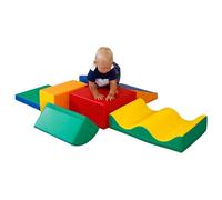 IGLU Soft Play Discoverer Set di mattoncini morbidi giganti in schiuma, 7 pezzi (Multicolor)